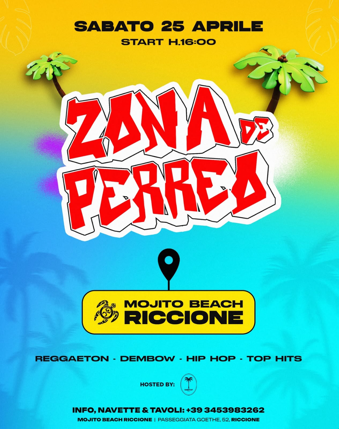 Evento passato Mojito Beach Riccione Disco Vibe